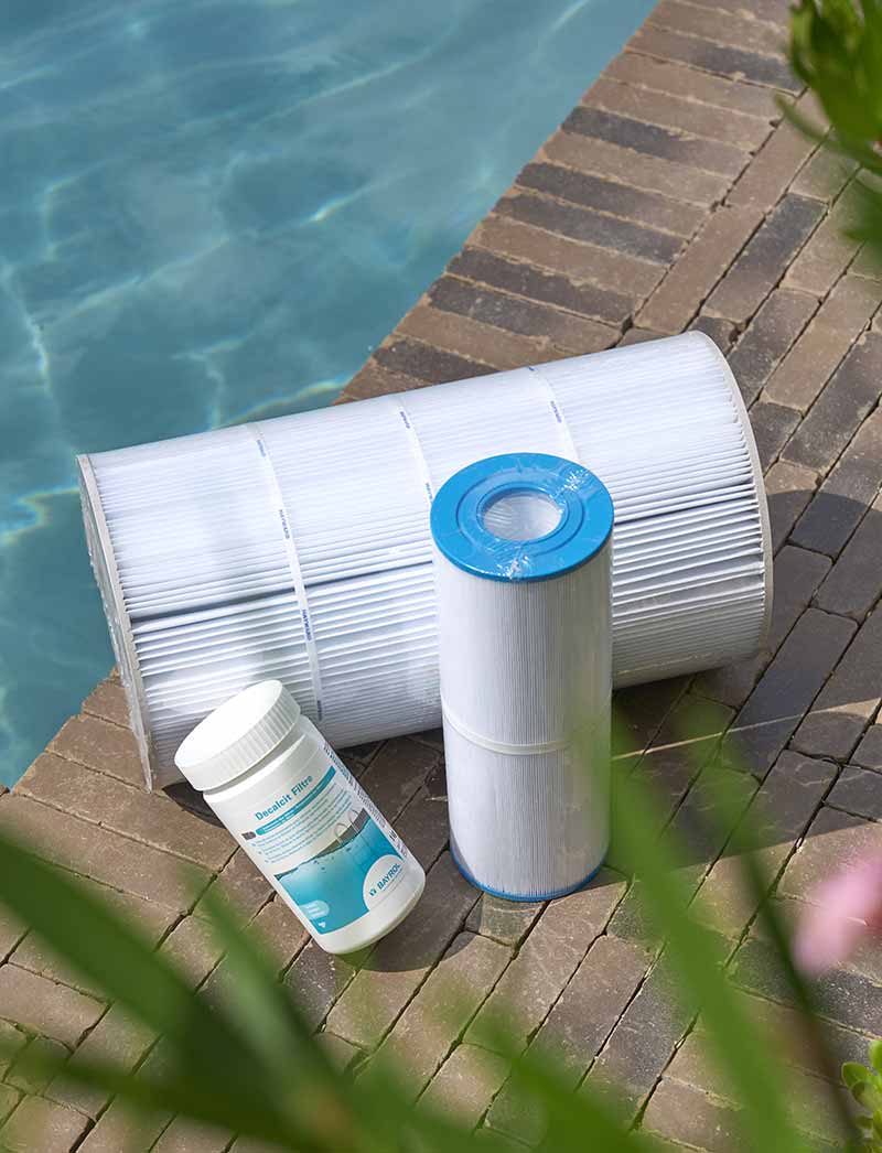 filtres de nettoyage piscine